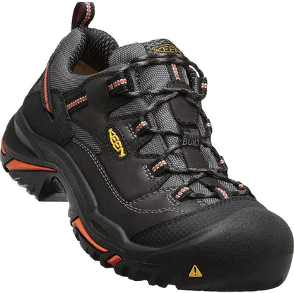 Keen Utility Men's Braddock Low Stl American Built Work Shoe 1011244 8 / Medium / Black - Overlook Boots