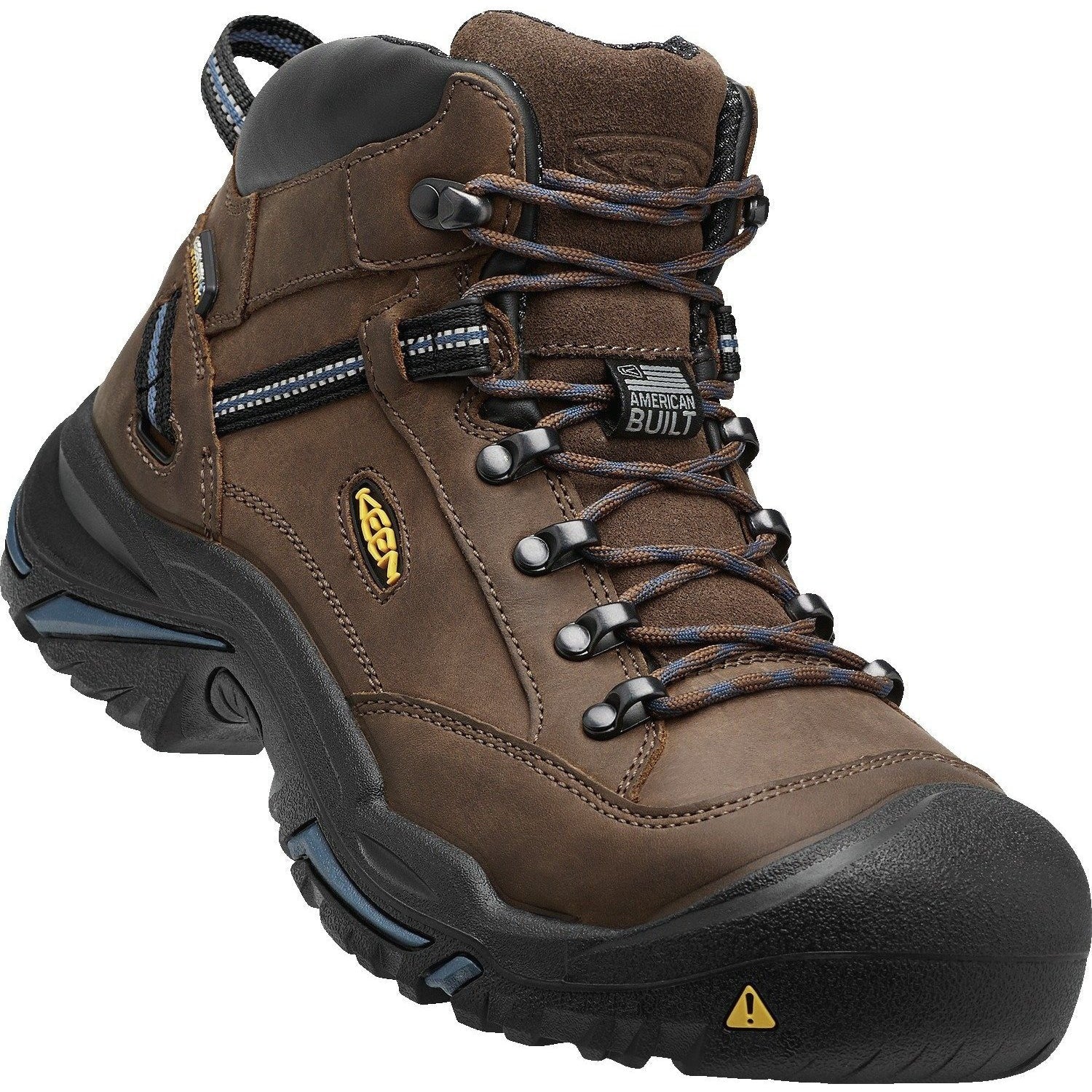 Keen Utility Men's Braddock USA Built Steel Toe Waterproof Work Boot Brown 1012771 8 / Medium / Brown - Overlook Boots