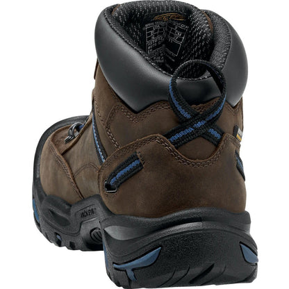 Keen Utility Men's Braddock USA Built Steel Toe Waterproof Work Boot Brown 1012771 - Overlook Boots