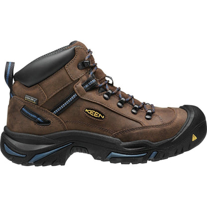 Keen Utility Men's Braddock USA Built Steel Toe Waterproof Work Boot Brown 1012771 - Overlook Boots