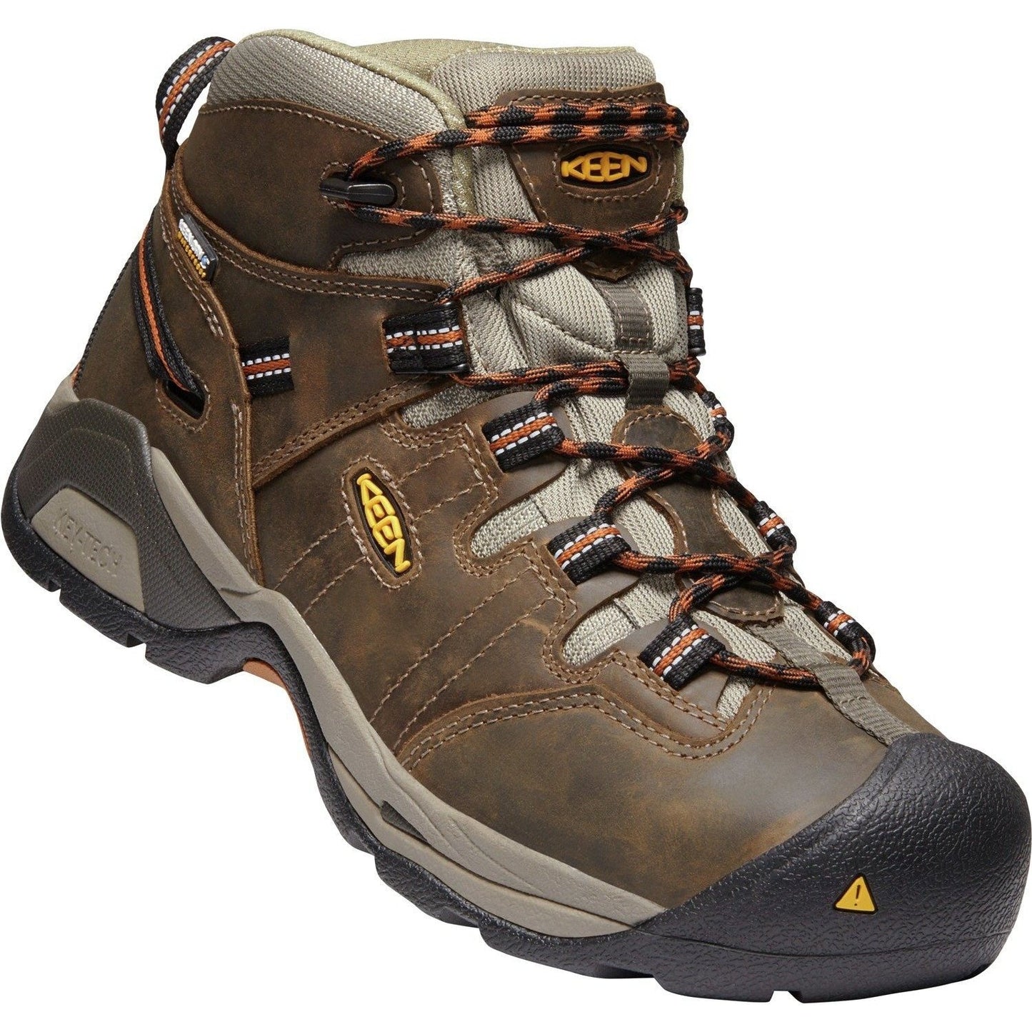 Keen Utility Men's Detroit Extreme Waterproof Soft Toe Work Boot - Brown - 1020039 - Overlook Boots