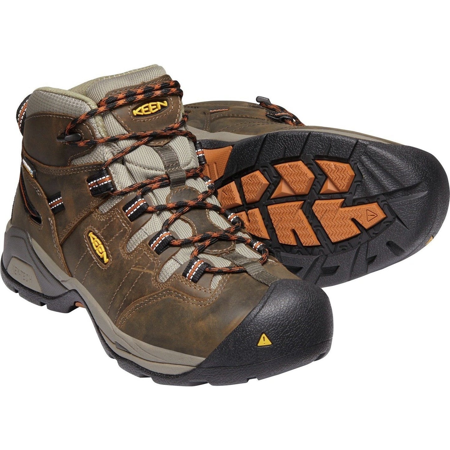 Keen Utility Men's Detroit Extreme Waterproof Soft Toe Work Boot - Brown - 1020039 - Overlook Boots