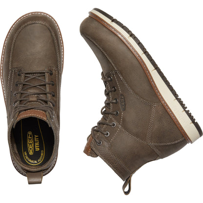 Keen Utility Men's San Jose 6" Aluminum Toe Work Boot Brown 1020057  - Overlook Boots