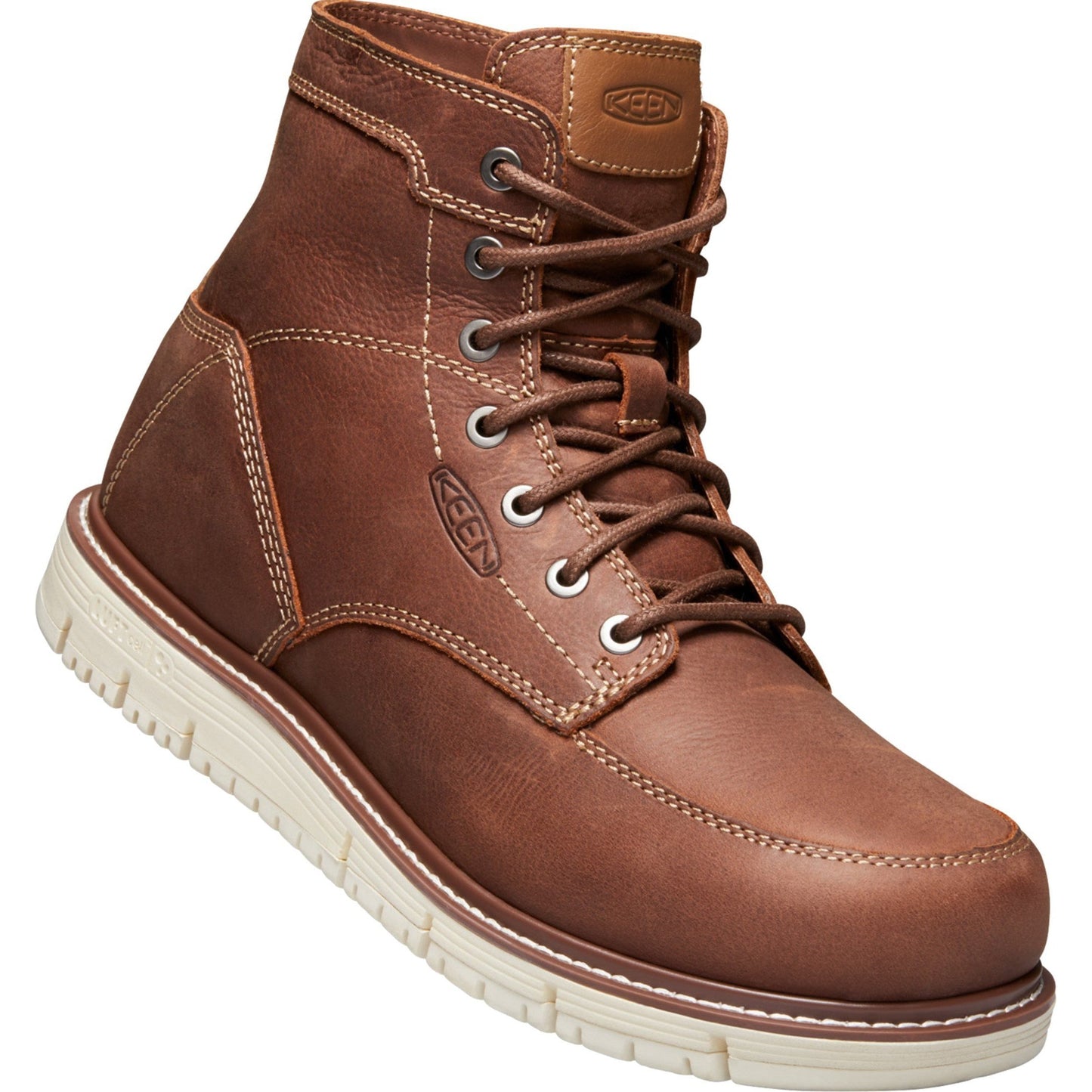 Keen Utility Men's San Jose 6" Soft Toe Work Boot Gingerbread- 1020146  - Overlook Boots