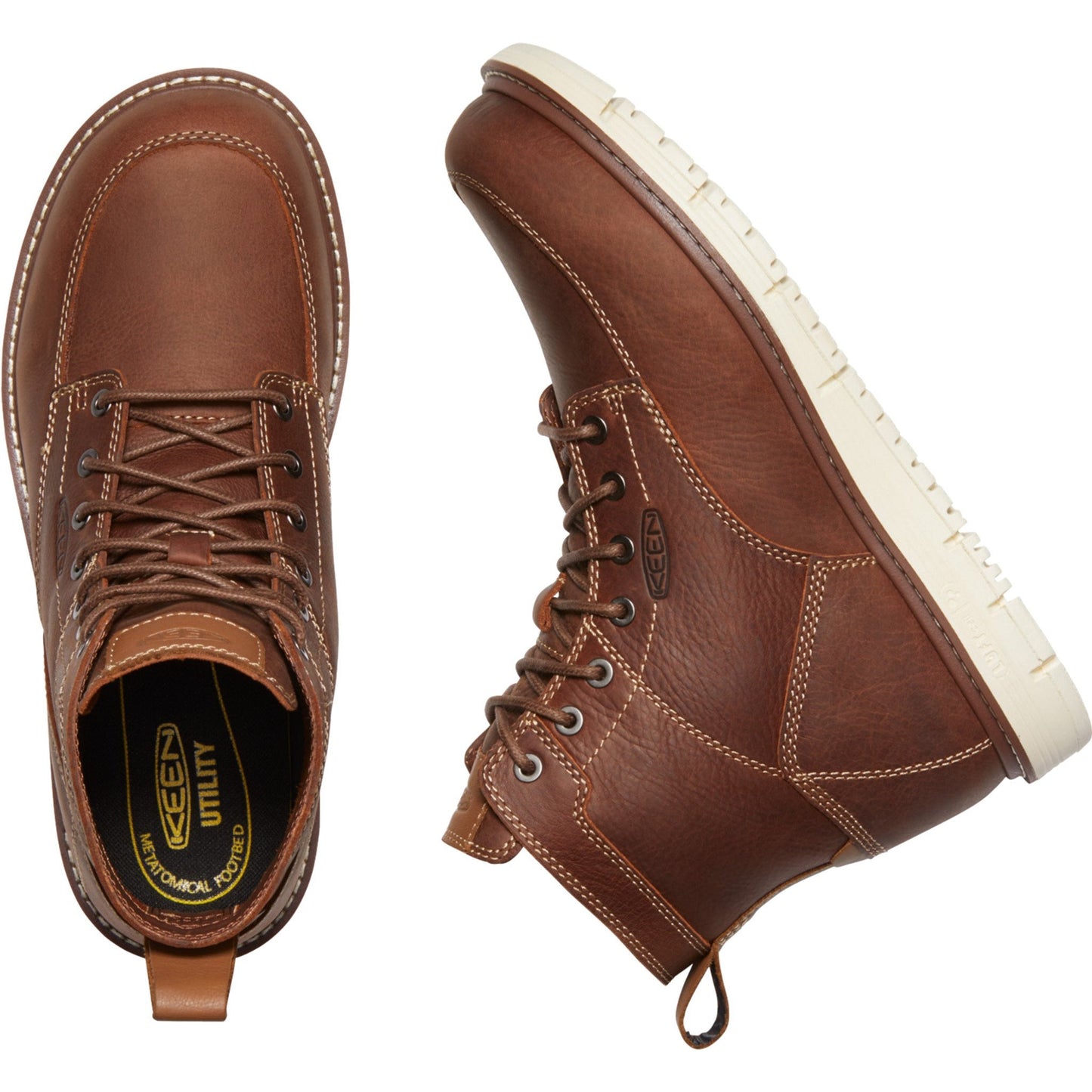 Keen Utility Men's San Jose 6" Soft Toe Work Boot Gingerbread- 1020146  - Overlook Boots