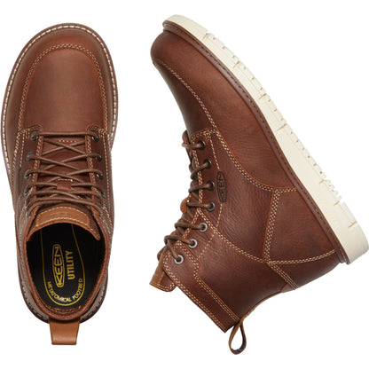 Keen Utility Men's San Jose 6" Soft Toe Work Boot Gingerbread- 1020146  - Overlook Boots