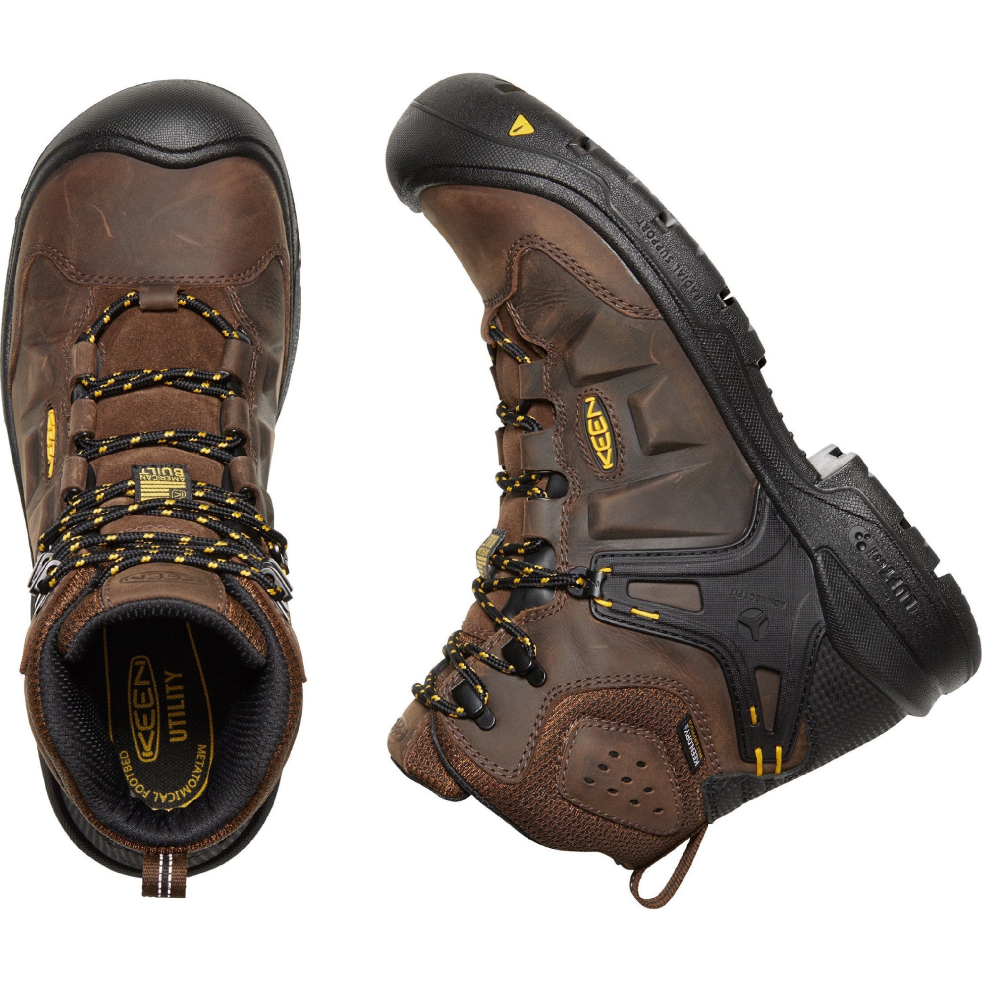 Keen Utility Men's Dover 6" Composite Toe USA Built Waterproof Work Boot 1021467 - Overlook Boots