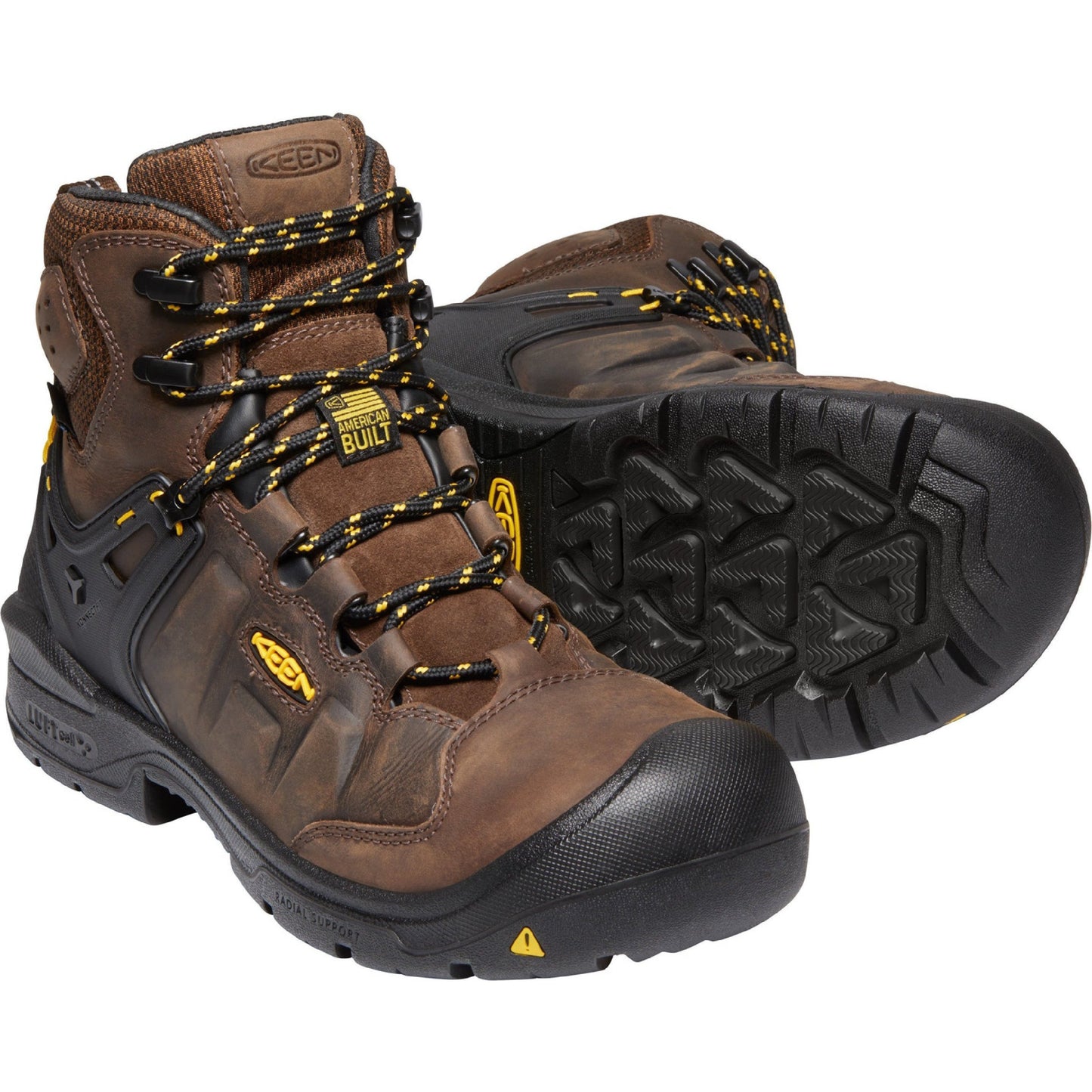 Keen Utility Men's Dover 6" Composite Toe USA Built Waterproof Work Boot 1021467 - Overlook Boots