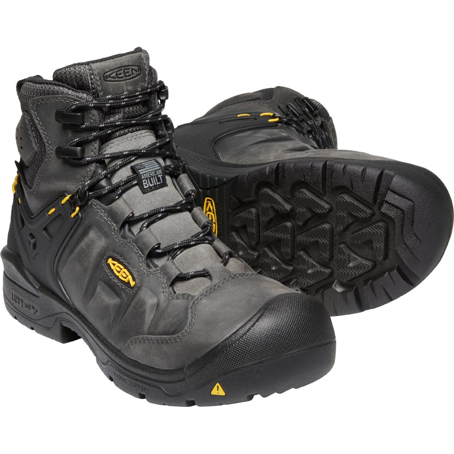 Keen Utility Men's Dover 6" Composite Toe USA Built Waterproof Work Boot 1021469 - Overlook Boots