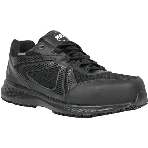 Hoss Men's Reno II Composite Toe Waterproof Slip Resistant Work Shoe - Black 10229 7 / Medium / Black - Overlook Boots