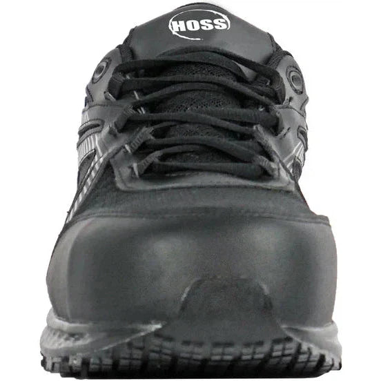 Hoss Men's Reno II Composite Toe Waterproof Slip Resistant Work Shoe - Black 10229  - Overlook Boots