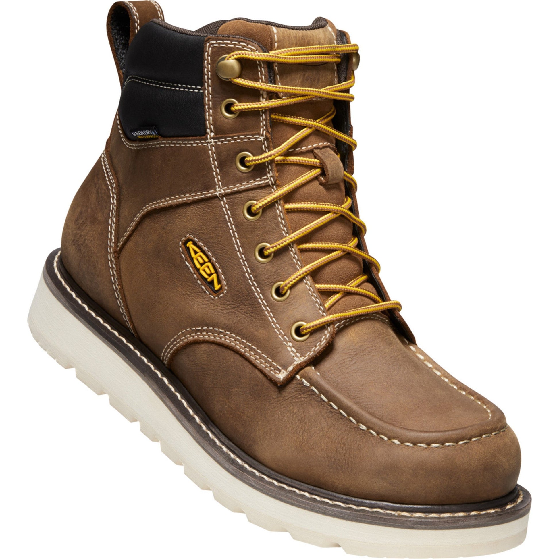 KEEN Utility Men's Cincinnati 6" Soft Toe Waterproof Wedge Work Boot - 1023223 - Overlook Boots