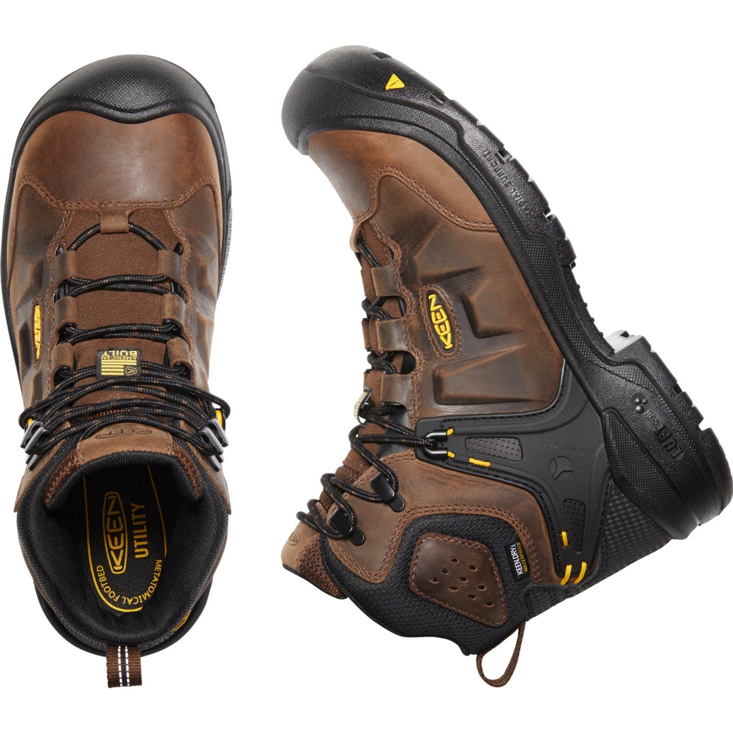 Keen Utility Women's Dover 6" Carbon-Fiber Toe Waterproof Work Boot - 1024210 - Overlook Boots