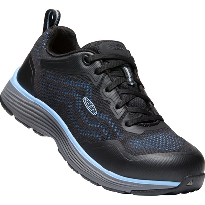 KEEN Utility Women's SPARTA II Aluminum Toe Work Shoe- Black - 1025571  - Overlook Boots