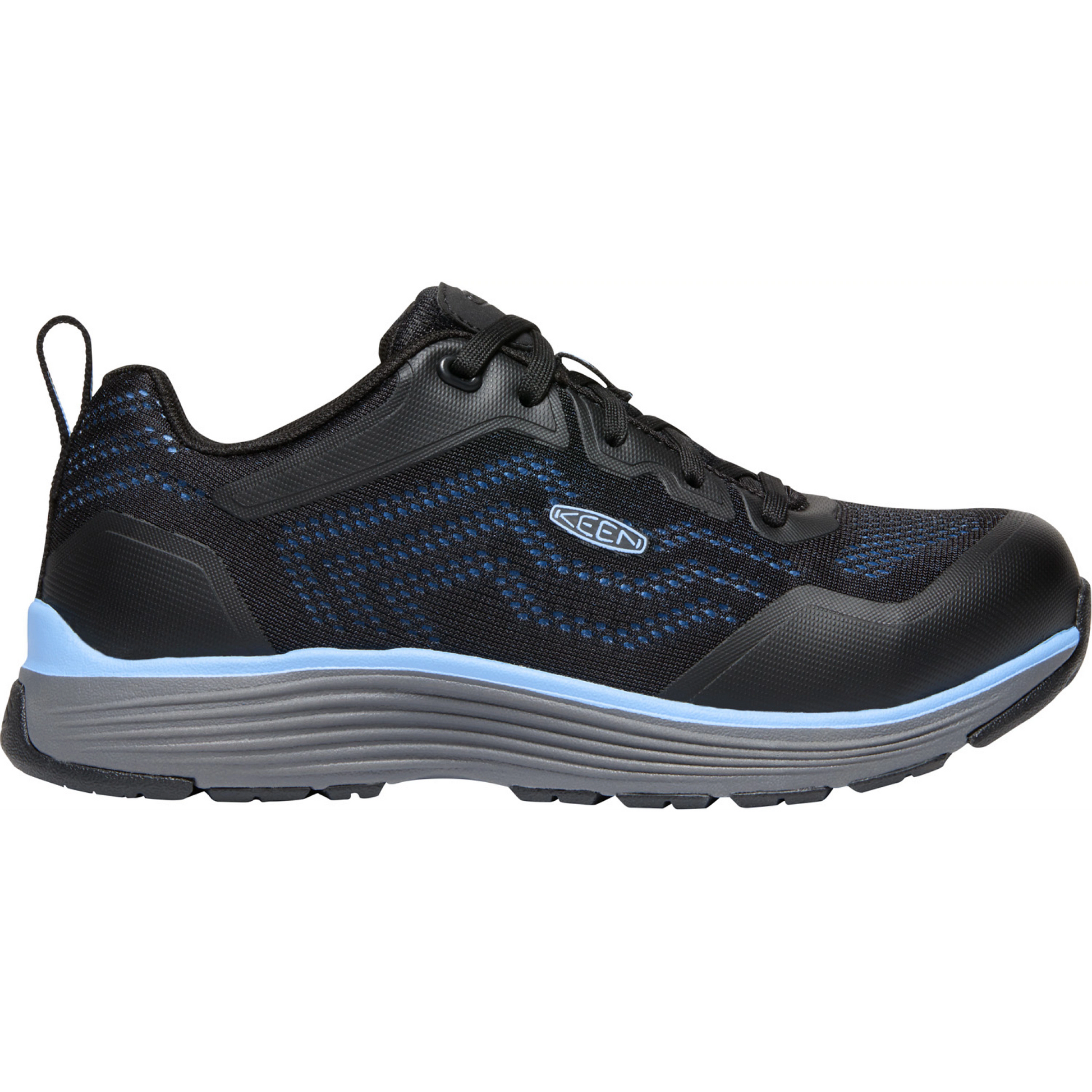 KEEN Utility Women's SPARTA II Aluminum Toe Work Shoe- Black - 1025571  - Overlook Boots