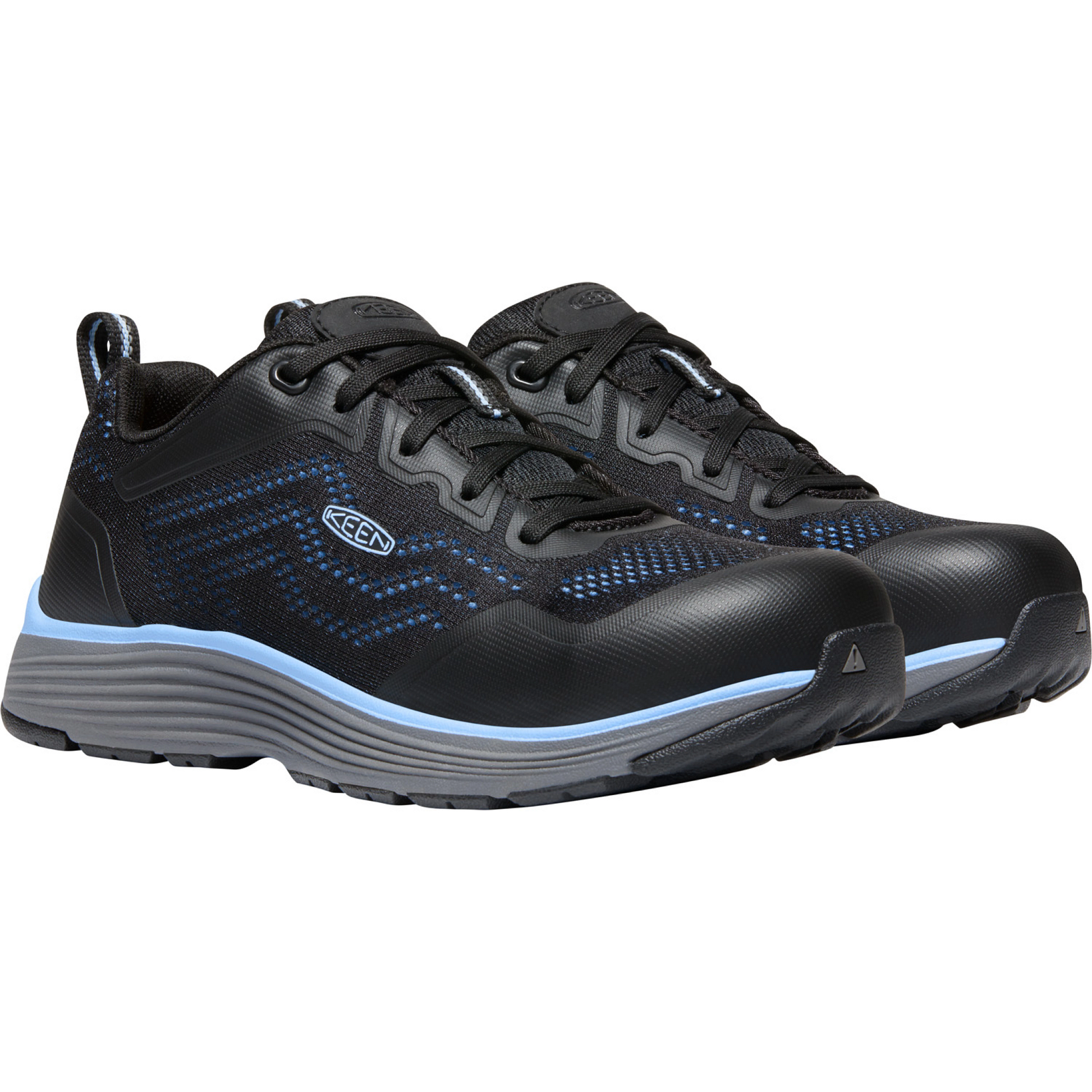 KEEN Utility Women's SPARTA II Aluminum Toe Work Shoe- Black - 1025571 5 / Medium / Black - Overlook Boots