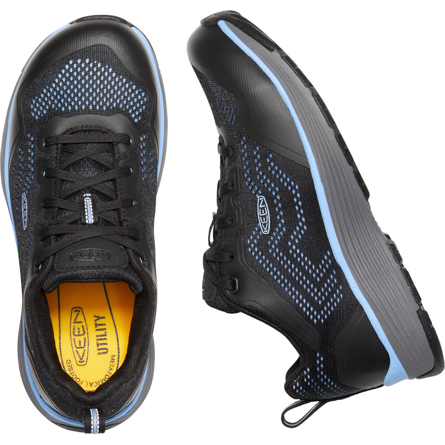 KEEN Utility Women's SPARTA II Aluminum Toe Work Shoe- Black - 1025571  - Overlook Boots