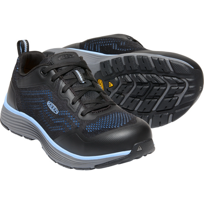 KEEN Utility Women's SPARTA II Aluminum Toe Work Shoe- Black - 1025571  - Overlook Boots