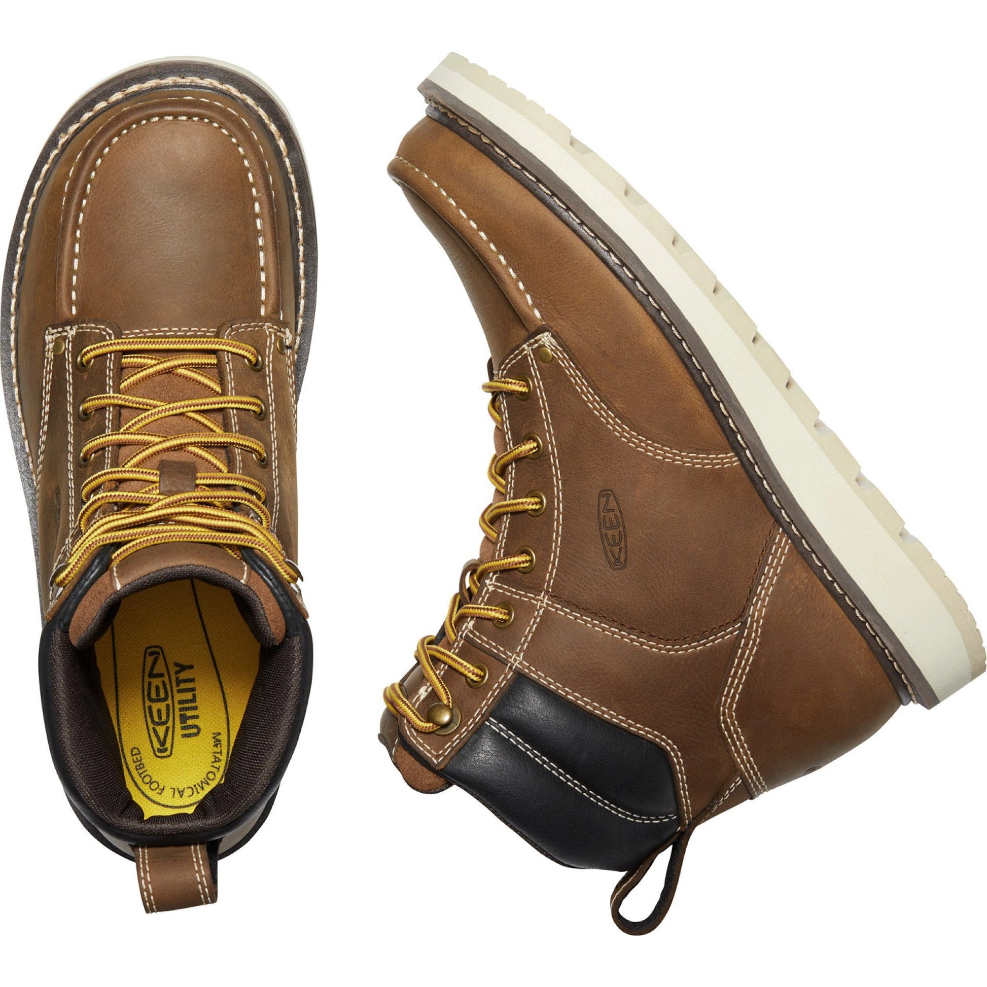 Keen Utility Men's Cincinnati 6" Soft Toe Wedge Work Boot - 1025614  - Overlook Boots