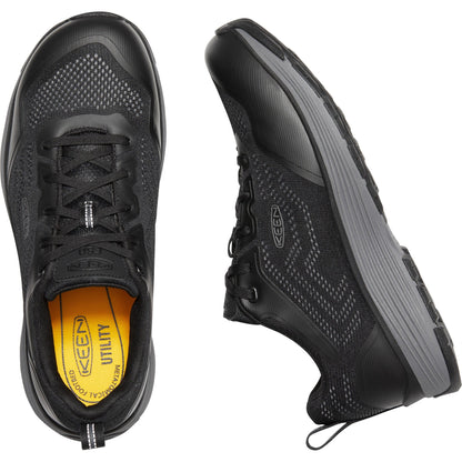 Keen Utility Men's Sparta II Electrostatic Dissipative Alum Toe Work Shoe - Black - 1025637 - Overlook Boots