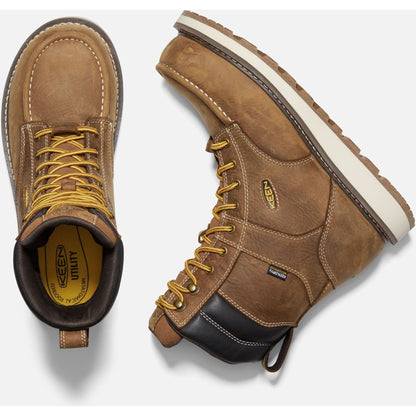 Keen Utility Men's Cincinnati 8" Carbon-Fiber Toe Waterproof Work Boot- 1025694 - Overlook Boots