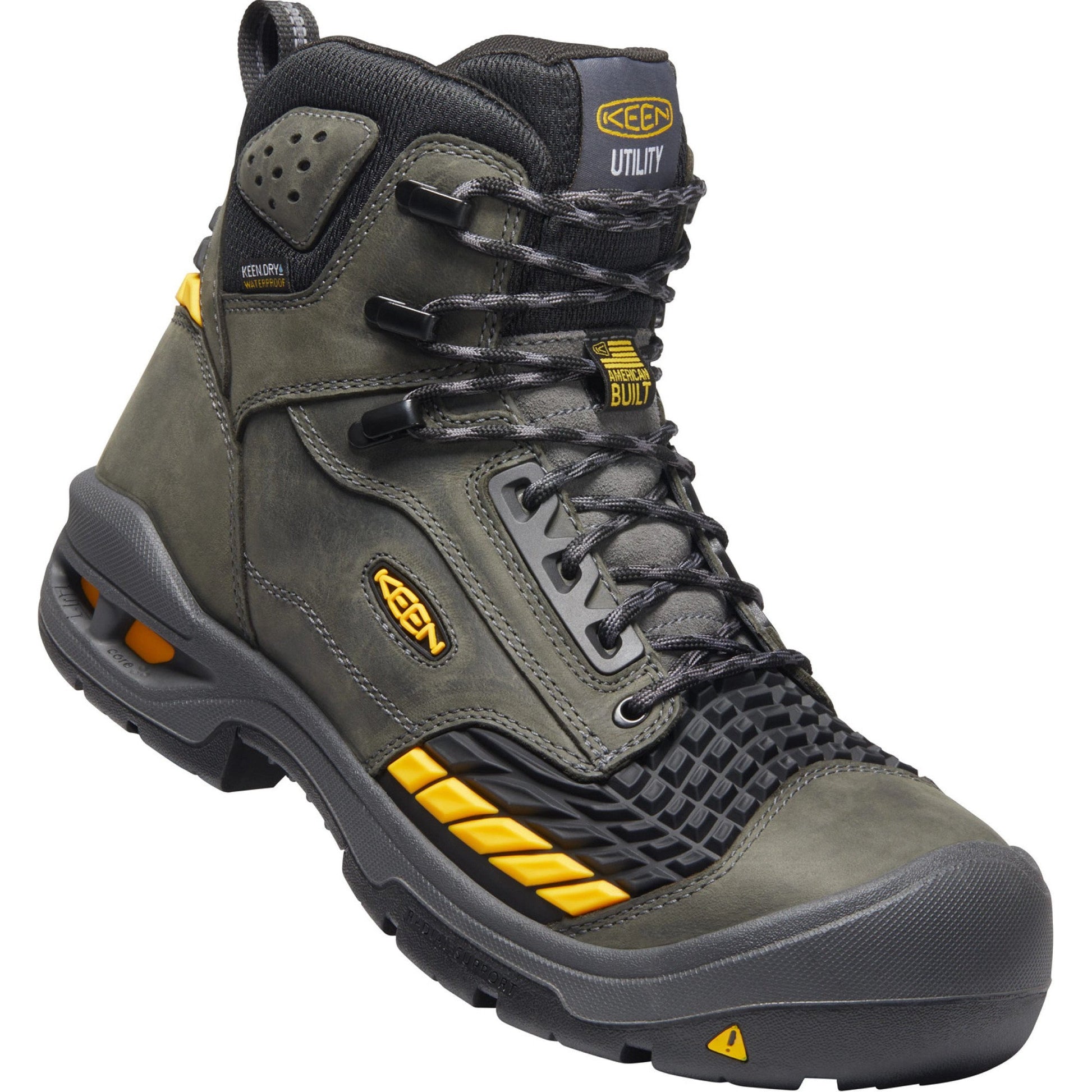 Keen Utility Men's Troy 6" Carbon-Fiber Toe Waterproof Work Boot - 1025697 - Overlook Boots