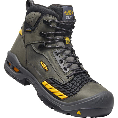 Keen Utility Men's Troy 6" Carbon-Fiber Toe Waterproof Work Boot - 1025697 - Overlook Boots