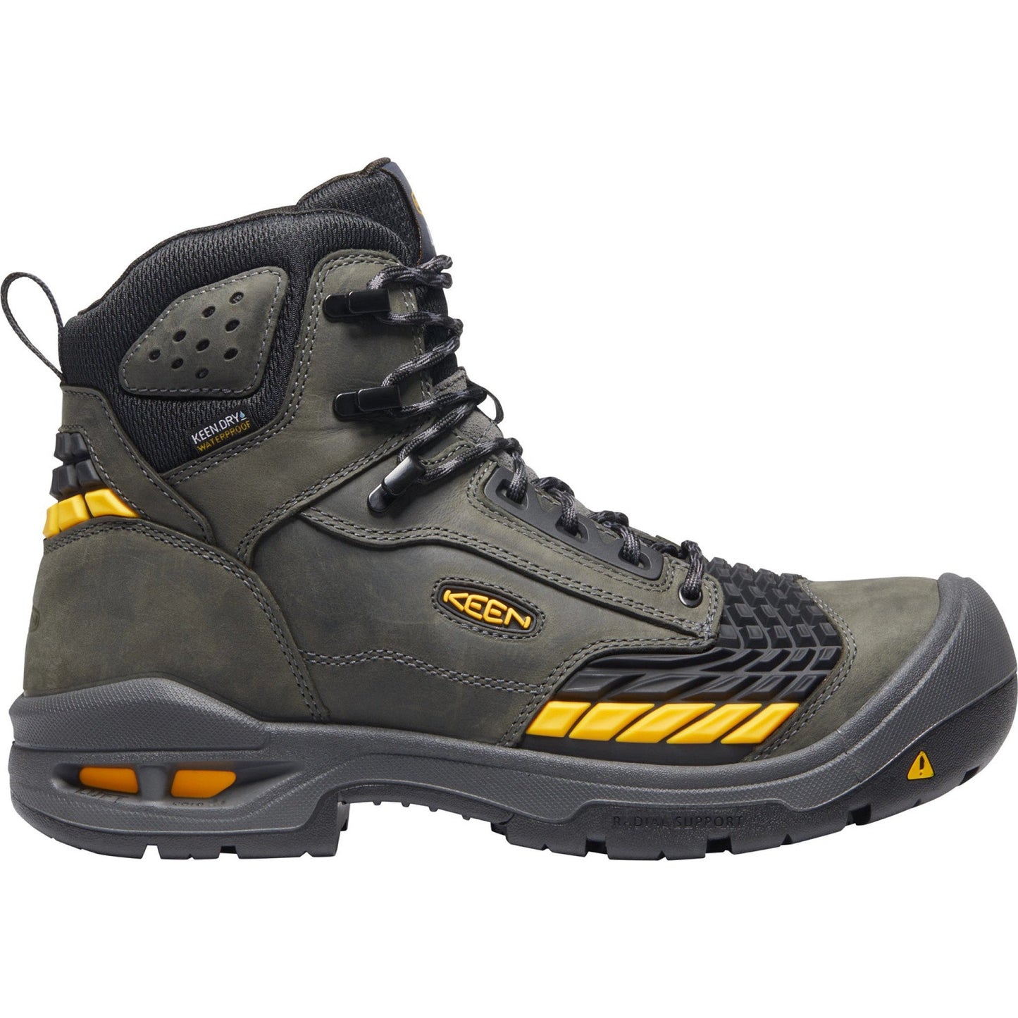 Keen Utility Men's Troy 6" Carbon-Fiber Toe Waterproof Work Boot - 1025697 - Overlook Boots