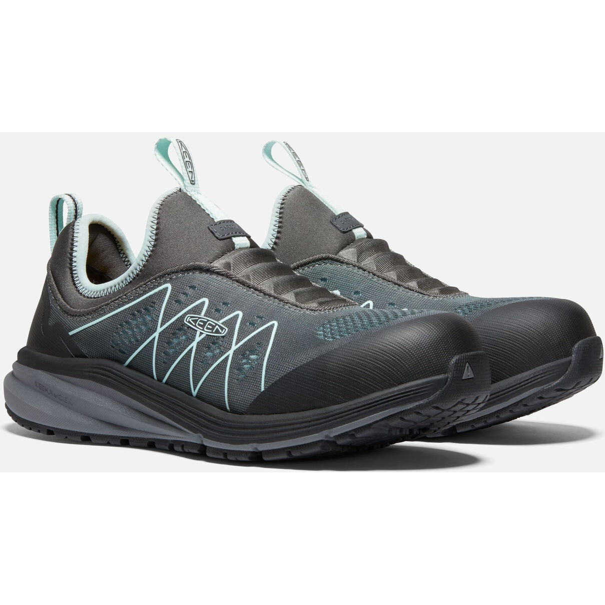 KEEN Utility Women's Vista Energy Shift Carbon-Fiber Toe Work Shoe 1026367 5 / Medium / Grey - Overlook Boots