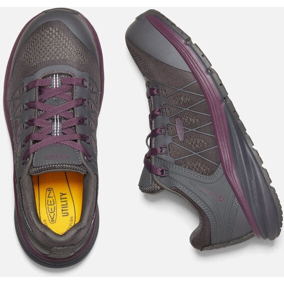 Keen Utility Women's Vista Energy Fiber Toe Work Shoe -Prune Purple- 1026985  - Overlook Boots