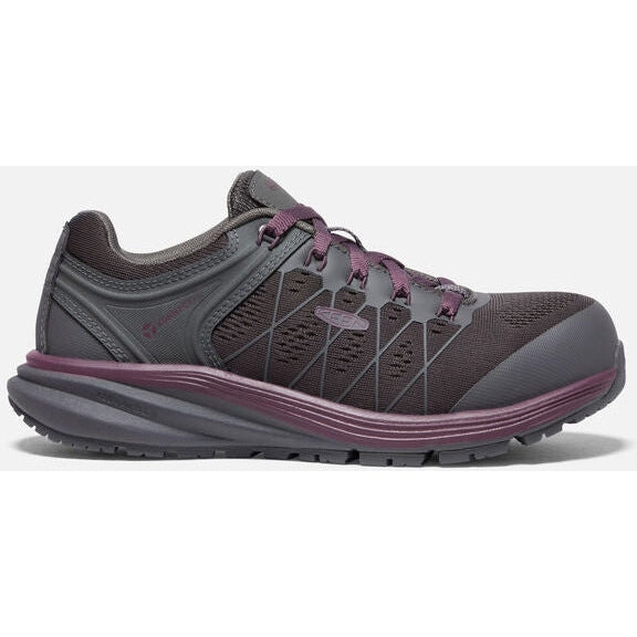 Keen Utility Women's Vista Energy Fiber Toe Work Shoe -Prune Purple- 1026985  - Overlook Boots