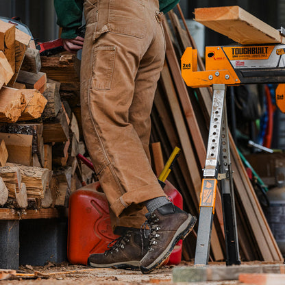 Danner Women's Sandy Ridge 4.5" Aluminum Toe Waterproof Work Boot -Brown- 11321 - Overlook Boots