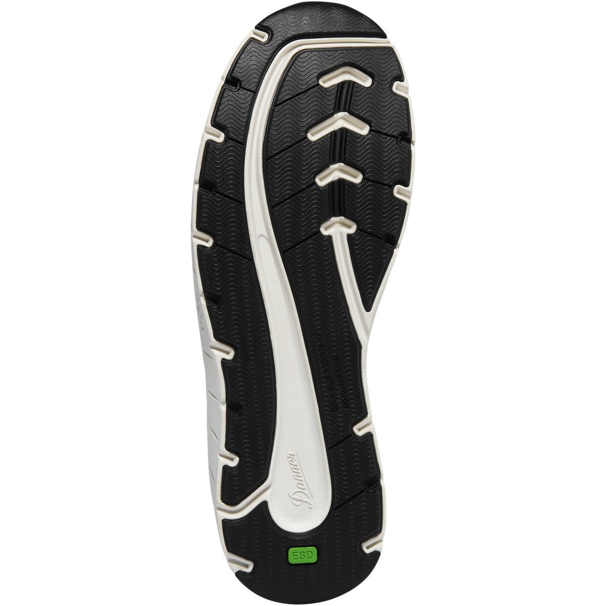 Danner Men's Run Time 3 Electrostatic Dissipative 3" Plain Toe Slip Resistant Work Boot - Black - 12391 - Overlook Boots