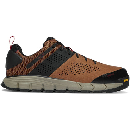 Danner Men's Lead Time 3" Composite Toe Lace Up Work Boot -Brown- 12400 7 / Medium / Brown - Overlook Boots