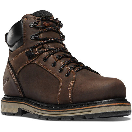 Danner Men's Steel Yard 6" PT Waterproof Work Boot -Brown- 12536  - Overlook Boots
