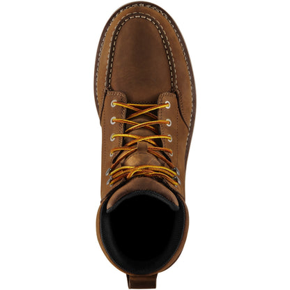 Danner Men's Cedar River 6" Waterproof Alumi Moc Toe Work Boot - Brown - 14301 - Overlook Boots