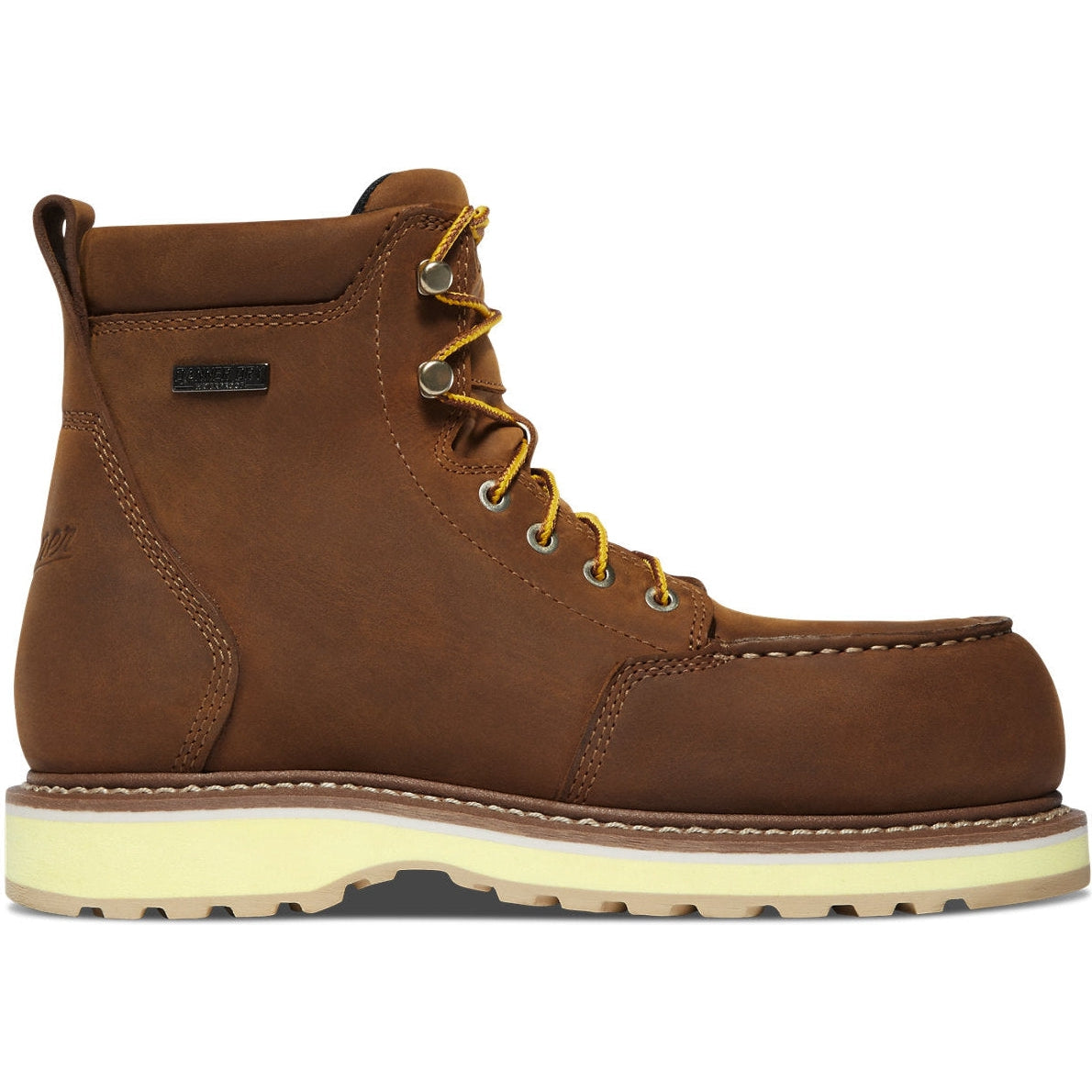 Danner Women's Cedar River 6" Plain Toe Waterproof Work Boot -Brown- 14307 5 / Medium / Brown - Overlook Boots