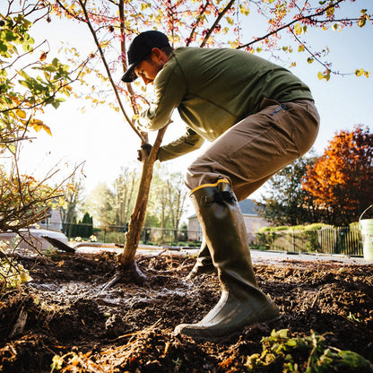 Lacrosse Men's Grange 18" Plain Toe Waterproof Work Boot - Green - 150040 - Overlook Boots