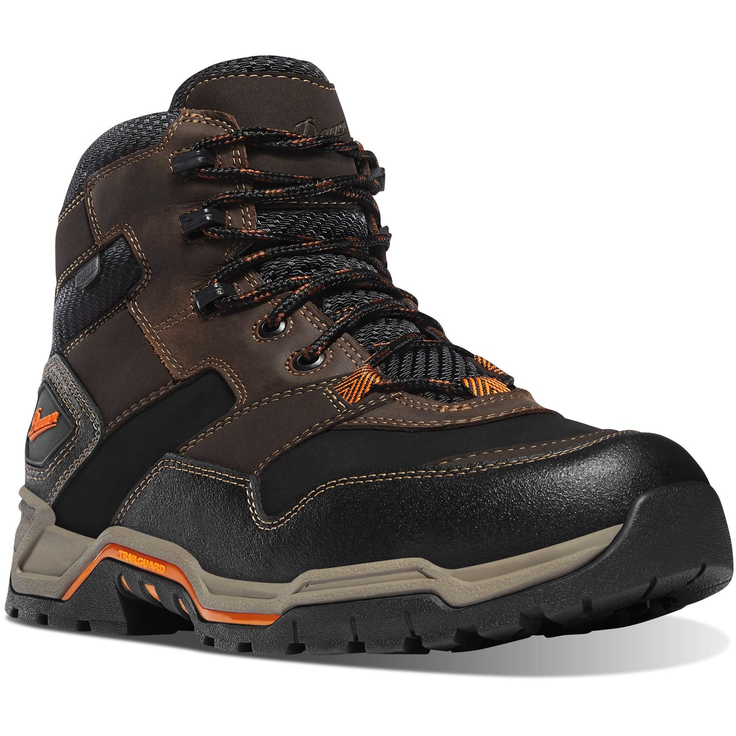 Danner Men's Field Ranger 6" Composite Toe Waterproof Work Boot - Brown - 15161 7 / Medium / Brown - Overlook Boots
