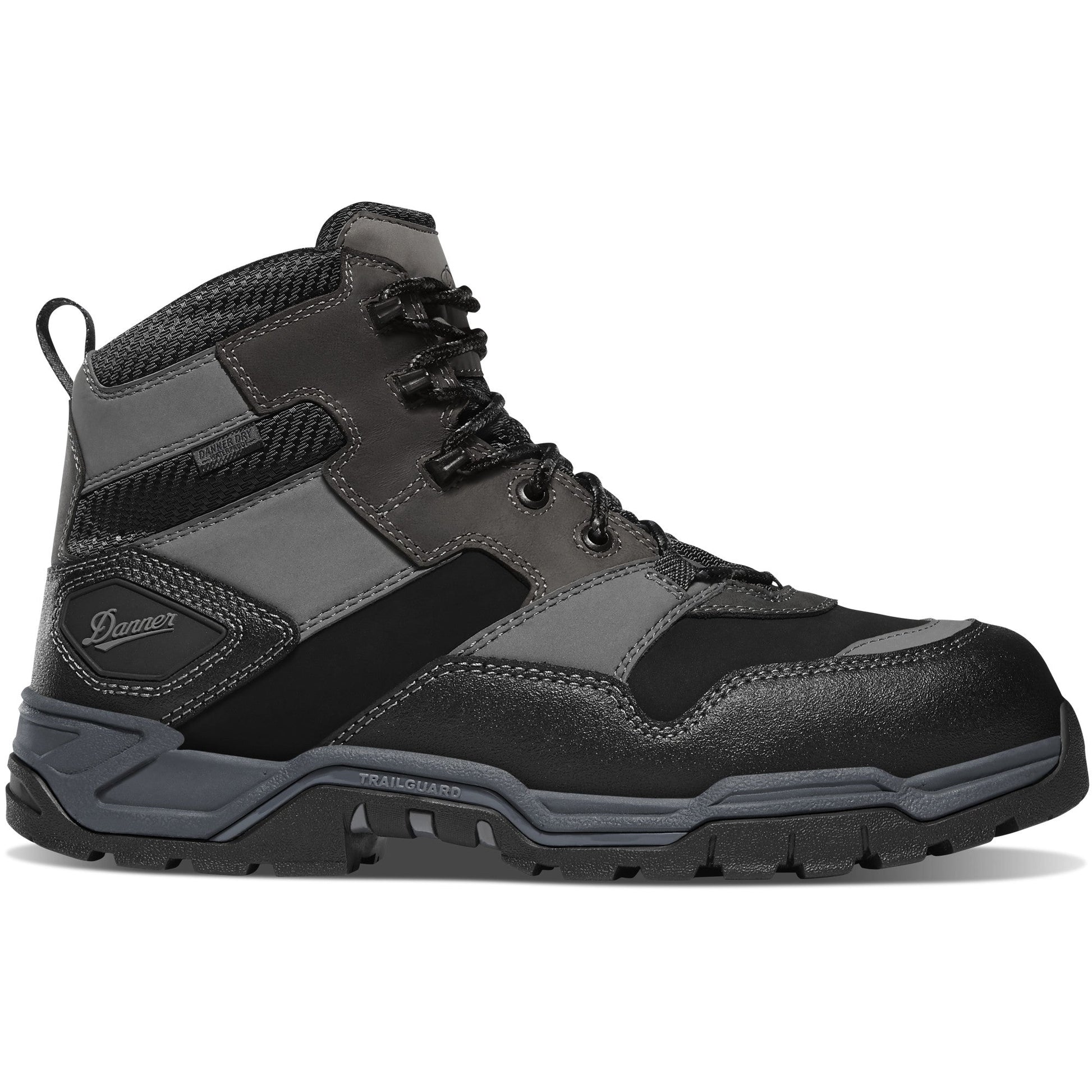 Danner Men's Field ranger 6" Composite Toe Waterproof Work Boot - Gray - 15163 - Overlook Boots