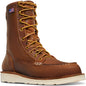 Danner Men's Bull Run 8" Moc Toe USA Made Wedge Work Boot - Tobacco - 15541 7 / Medium / Tobacco - Overlook Boots