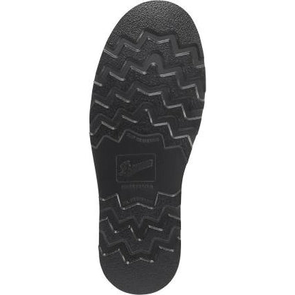 Danner Men's Bull Run 8" Moc Toe USA Made Black Wedge Work Boot- 15584  - Overlook Boots