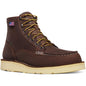 Danner Men's Bull Run GORE-TEX® 6" Steel Toe Waterproof Slip Resistant Work Boot -Brown- 15589 7 / Medium / Brown - Overlook Boots
