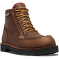 Danner Men's Bull Run GORE-TEX® 6" Plain Toe Waterproof Work Boot - Tobacco - 15592 7 / Medium / Tobacco - Overlook Boots