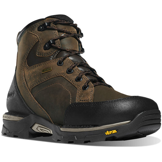 Danner Men's Crucial 6" Composite Toe Waterproof Work Boot - Brown - 15861 7 / Medium / Brown - Overlook Boots