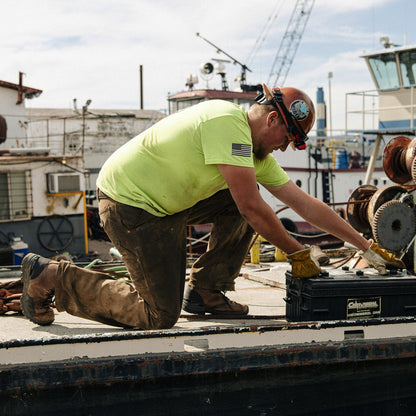 Danner Men's Stronghold 6" Waterproof Work Boot -Brown- 16722  - Overlook Boots