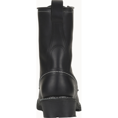 Carolina Men's Maple 9" Domestic Steel Toe Logger Slip Resistant Work Boot -Black- 1922 - Overlook Boots