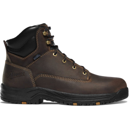 Danner Men's Caliper 6" Soft Toe Waterproof Work Boot - Brown - 19452 - Overlook Boots