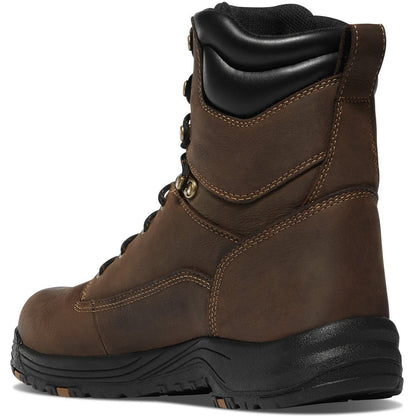 Danner Men's Caliper 8" Plain Toe Waterproof 400G Slip Resistant Work Boot -Brown- 19458 - Overlook Boots
