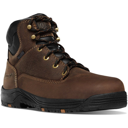 Danner Women Caliper 5" Plain Toe Waterproof Work Boot -Brown- 19460 - Overlook Boots